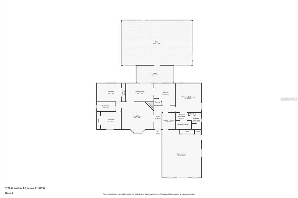 На продажу: $410,000 (3 спален, 2 ванн, 1522 Квадратных фут)