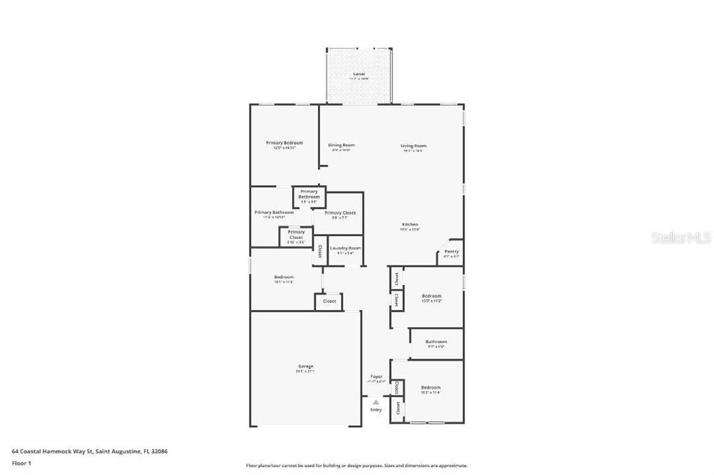 待售: $489,000 (4 贝兹, 2 浴室, 1856 平方英尺)