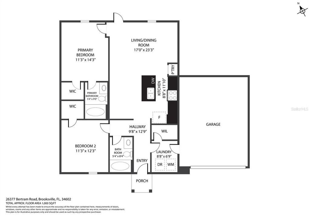 合同活跃: $250,000 (2 贝兹, 2 浴室, 1044 平方英尺)