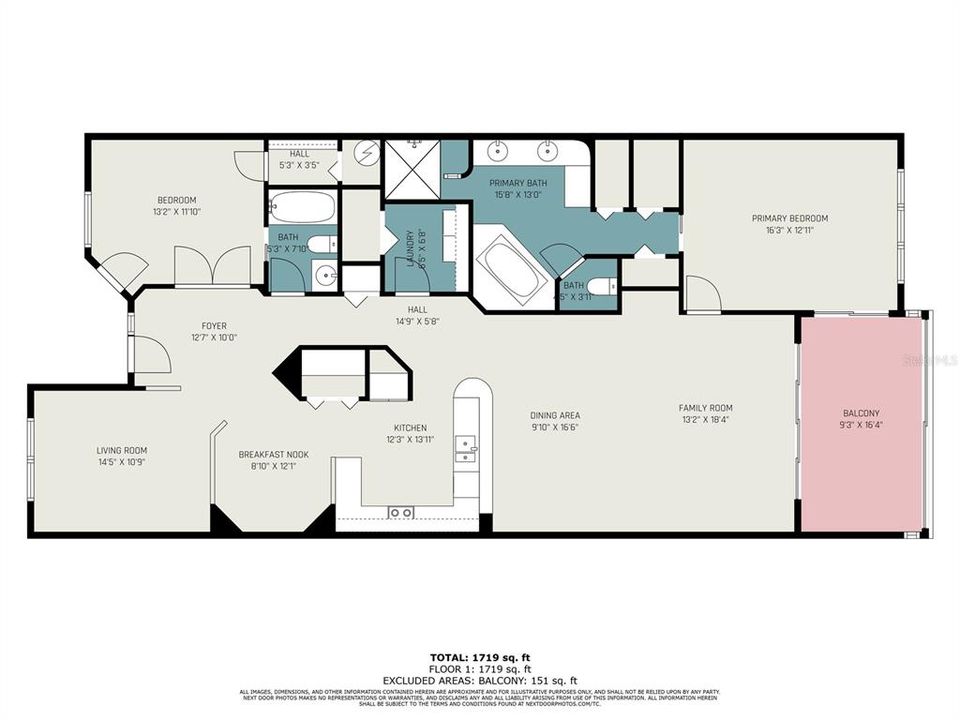 For Sale: $625,000 (2 beds, 2 baths, 1932 Square Feet)