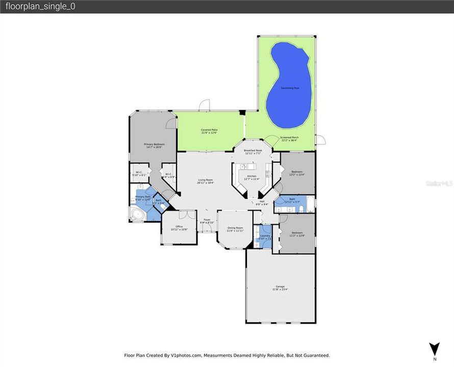 Active With Contract: $510,000 (3 beds, 2 baths, 2030 Square Feet)