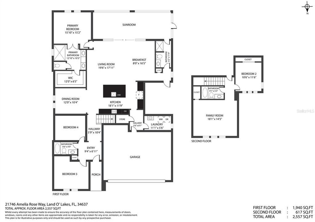 Active With Contract: $875,000 (5 beds, 4 baths, 3144 Square Feet)