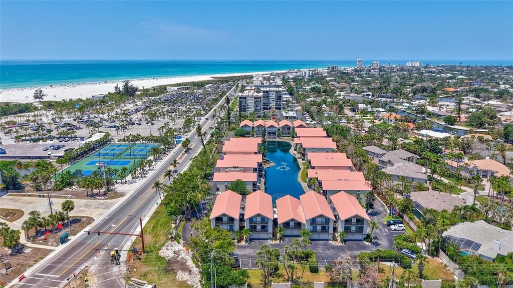 Across From Siesta Key Beach!