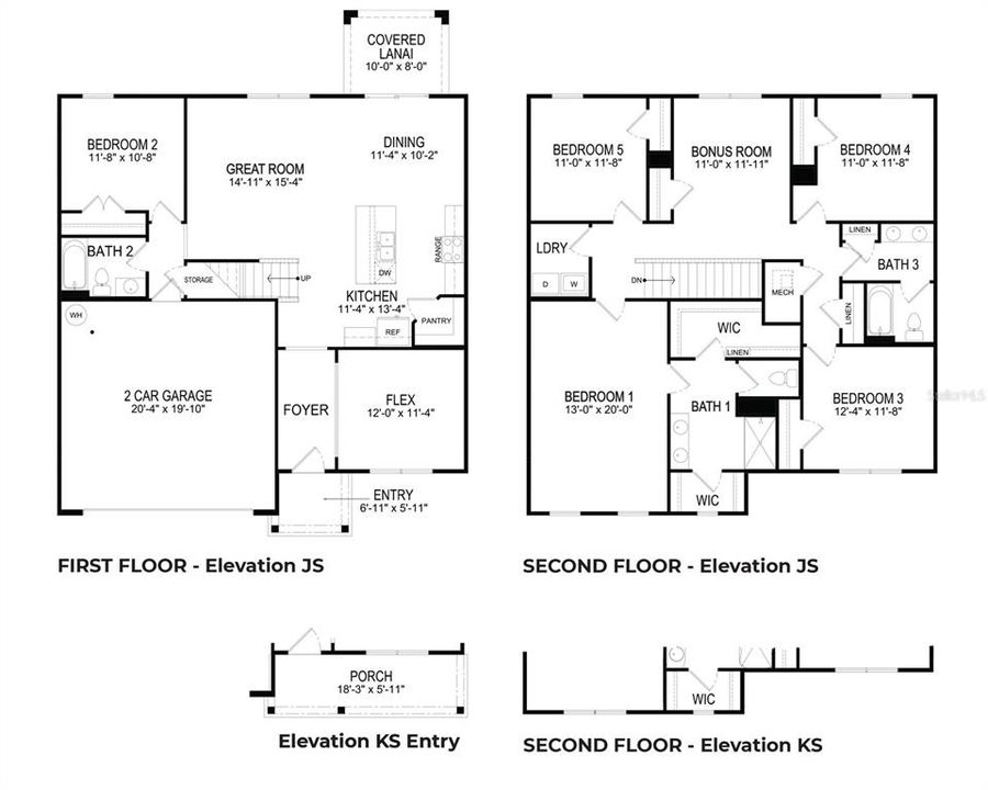 For Sale: $391,990 (5 beds, 3 baths, 2605 Square Feet)