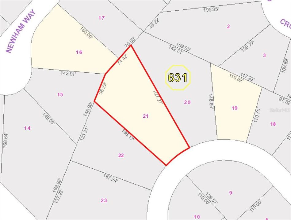 Active With Contract: $49,950 (0.43 acres)