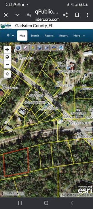 County Map of the lot