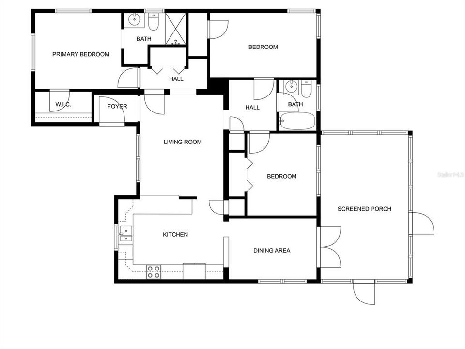 For Sale: $465,000 (3 beds, 2 baths, 1196 Square Feet)