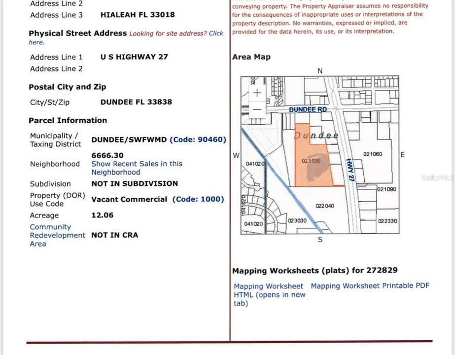 En Venta: $1,000,000 (12.00 acres)