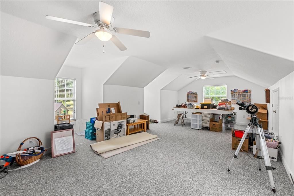 BONUS ROOM OVER GARAGE