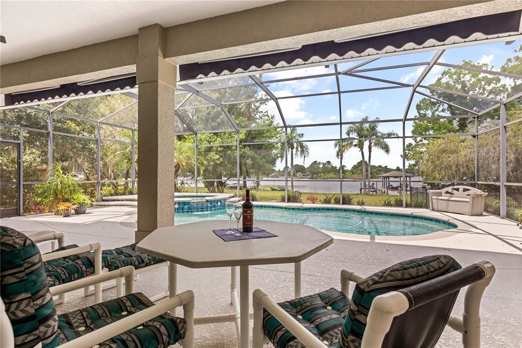 RELAX UNDER LARGE LANAI