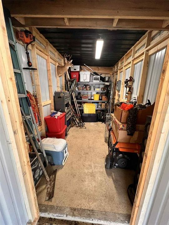 Utility Shed Complete Wtih Breaker Box
