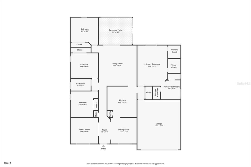 待售: $414,000 (4 贝兹, 2 浴室, 2043 平方英尺)