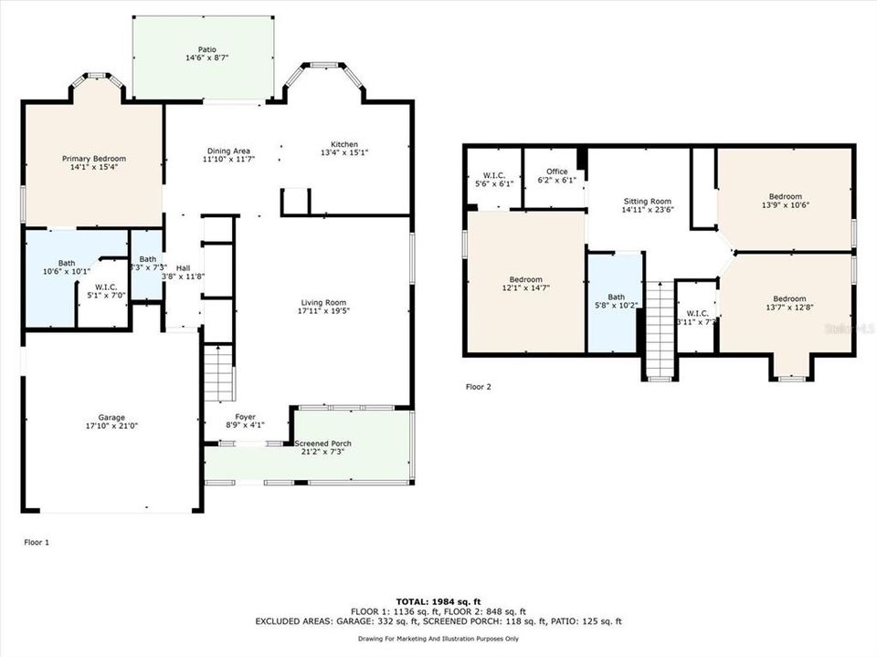 Active With Contract: $375,000 (4 beds, 2 baths, 2017 Square Feet)