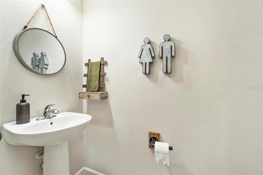 First floor Half Bathroom