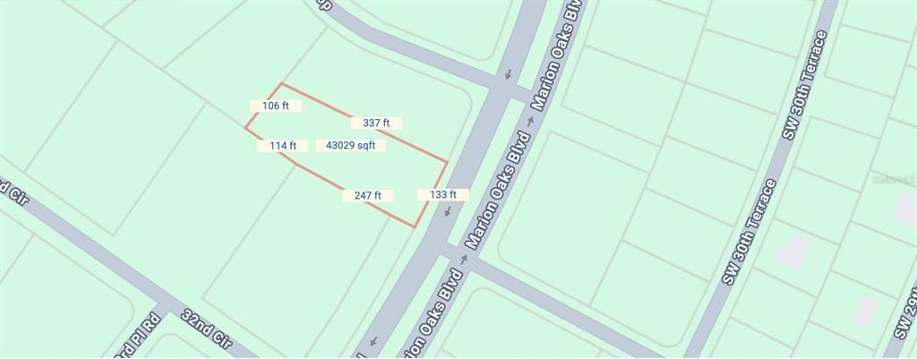 待售: $90,000 (0.93 acres)