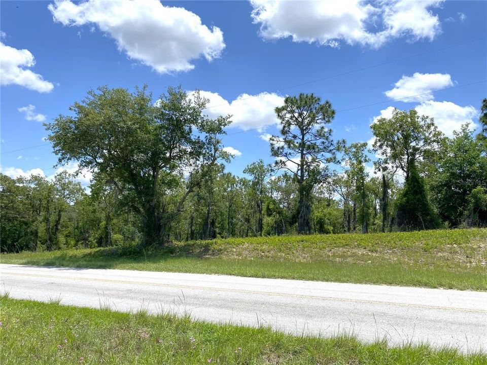 2 acres on paved road