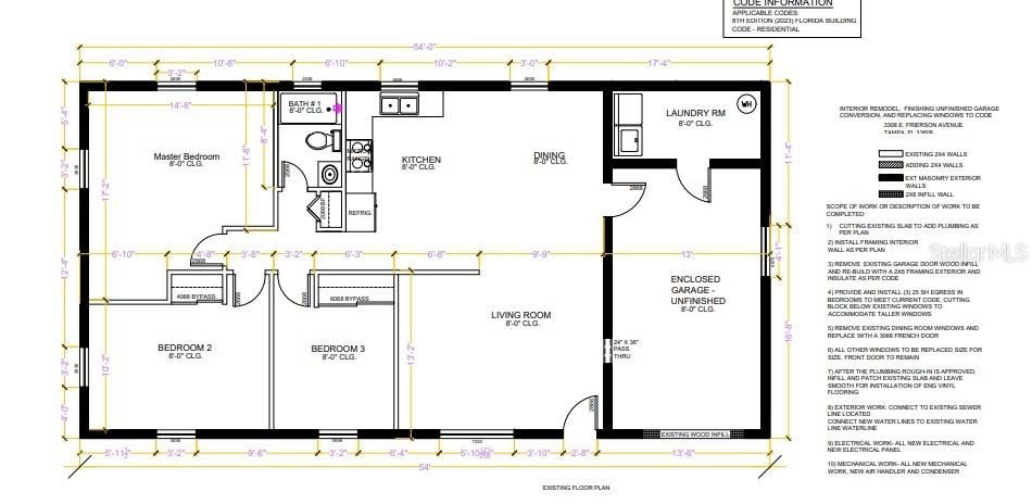 На продажу: $170,000 (3 спален, 1 ванн, 1512 Квадратных фут)