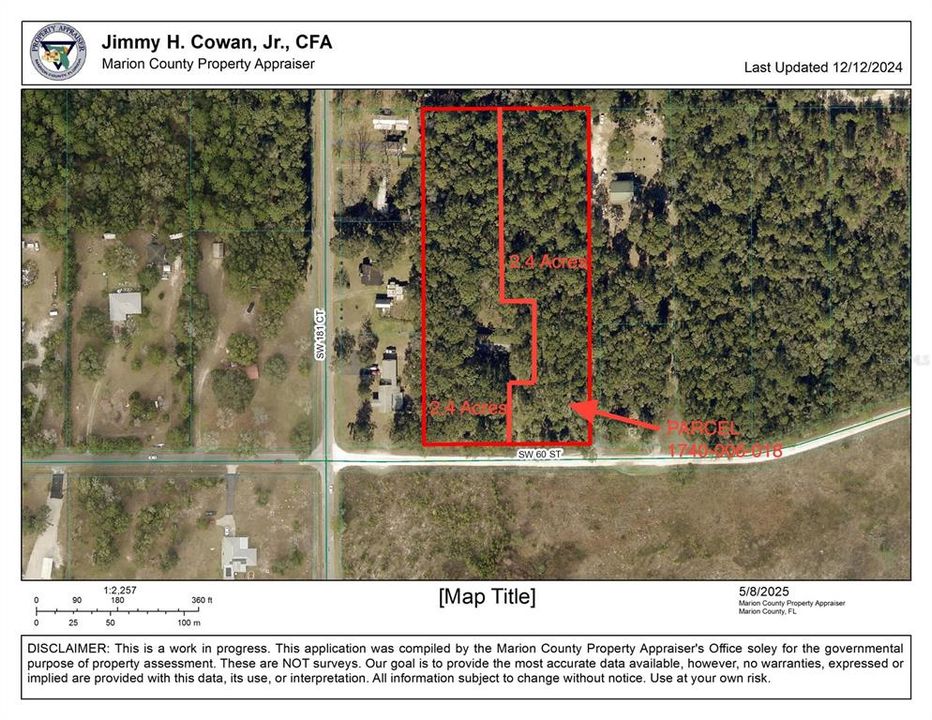 Recently Sold: $69,000 (2.40 acres)