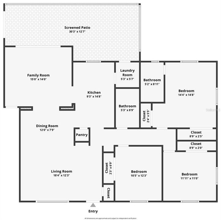 Active With Contract: $229,900 (3 beds, 2 baths, 1662 Square Feet)