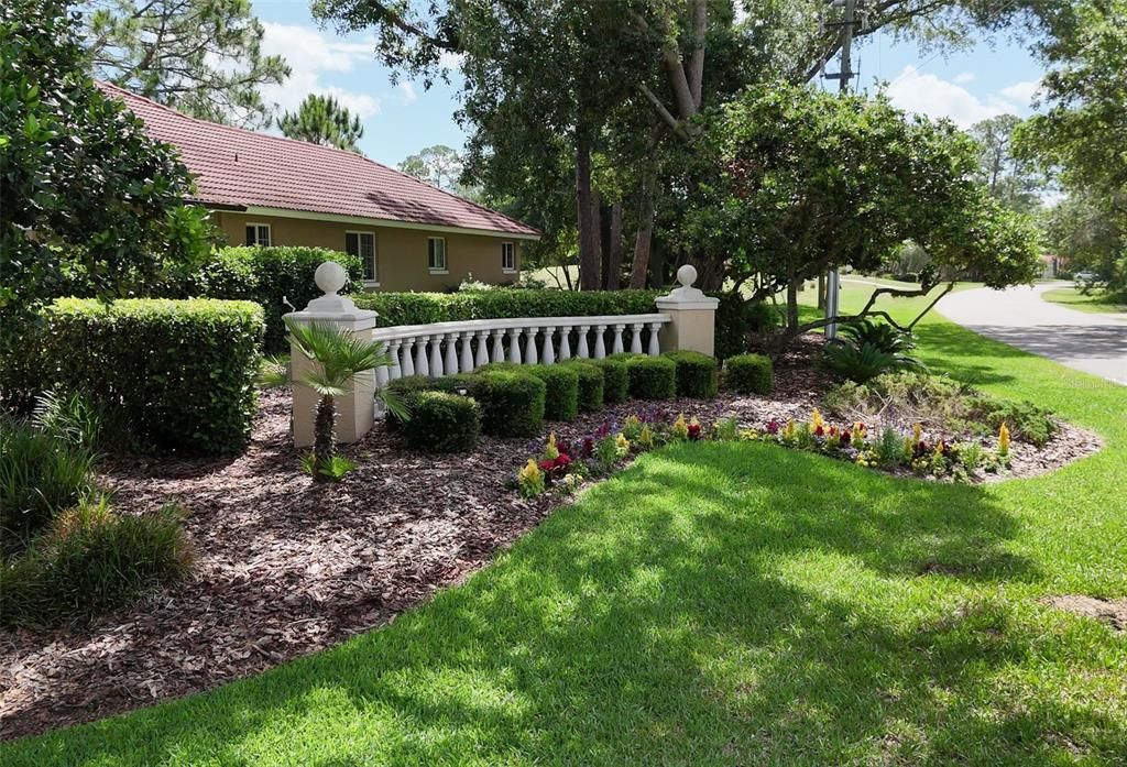 Entrance to Subdivision