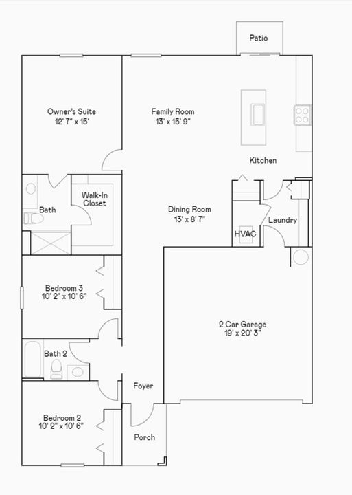 Recently Sold: $266,999 (3 beds, 2 baths, 1487 Square Feet)