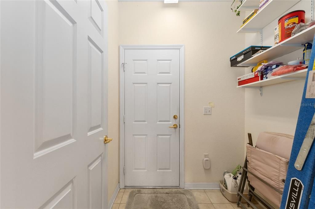 Entry From Garage