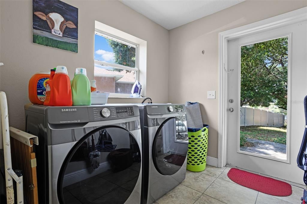 Inside Laundry Room