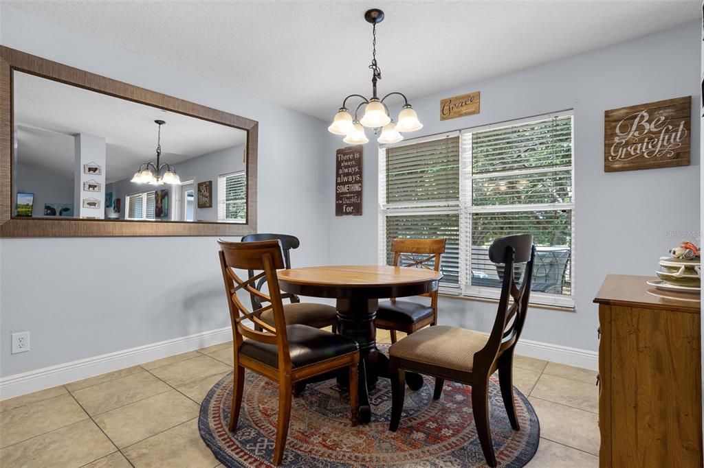 Dining Space in Kitchen