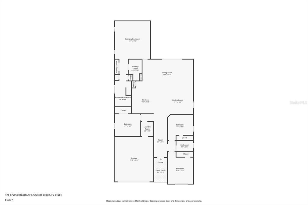 На продажу: $824,995 (4 спален, 2 ванн, 2022 Квадратных фут)