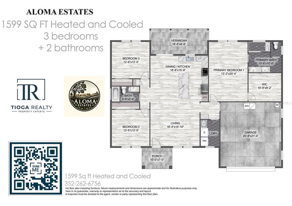For Sale: $359,000 (3 beds, 2 baths, 1599 Square Feet)