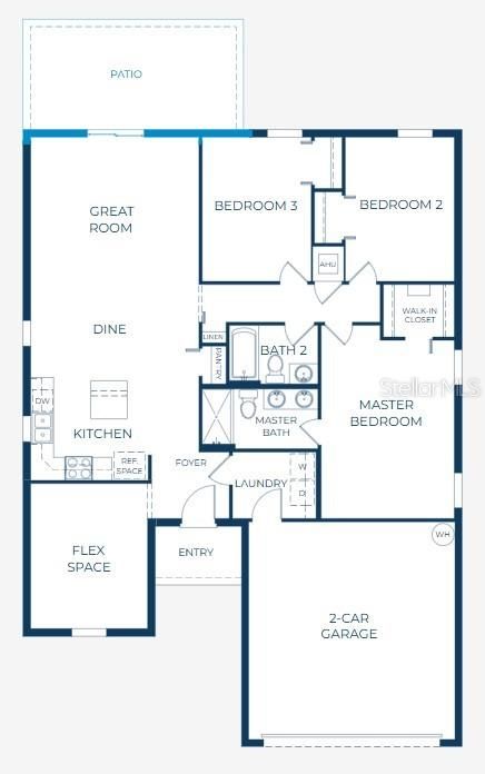 Active With Contract: $244,900 (3 beds, 2 baths, 1546 Square Feet)