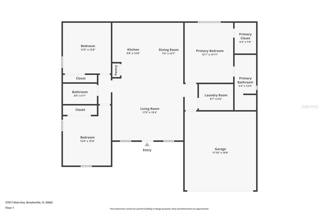 For Sale: $365,000 (3 beds, 2 baths, 1621 Square Feet)