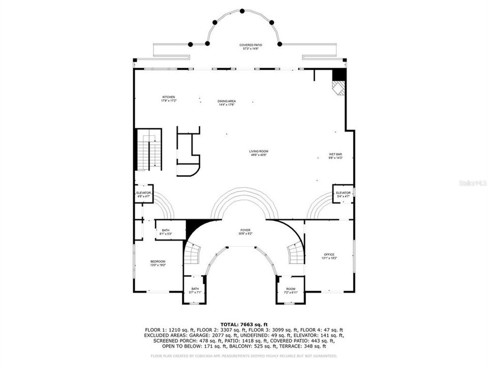 En Venta: $3,499,000 (4 camas, 5 baños, 6676 Pies cuadrados)