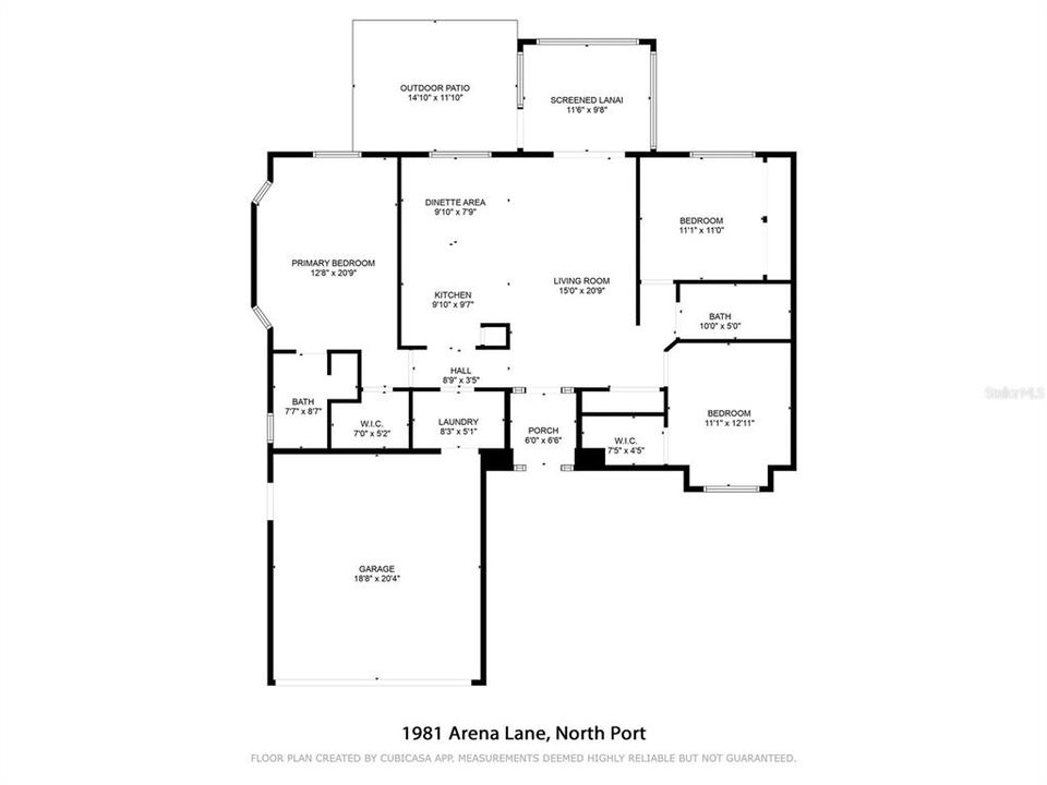 Active With Contract: $254,900 (3 beds, 2 baths, 1413 Square Feet)