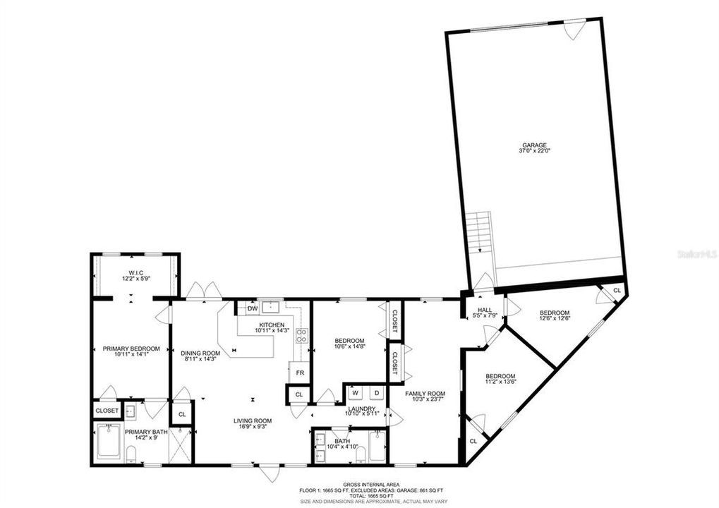 Active With Contract: $339,999 (4 beds, 2 baths, 1662 Square Feet)