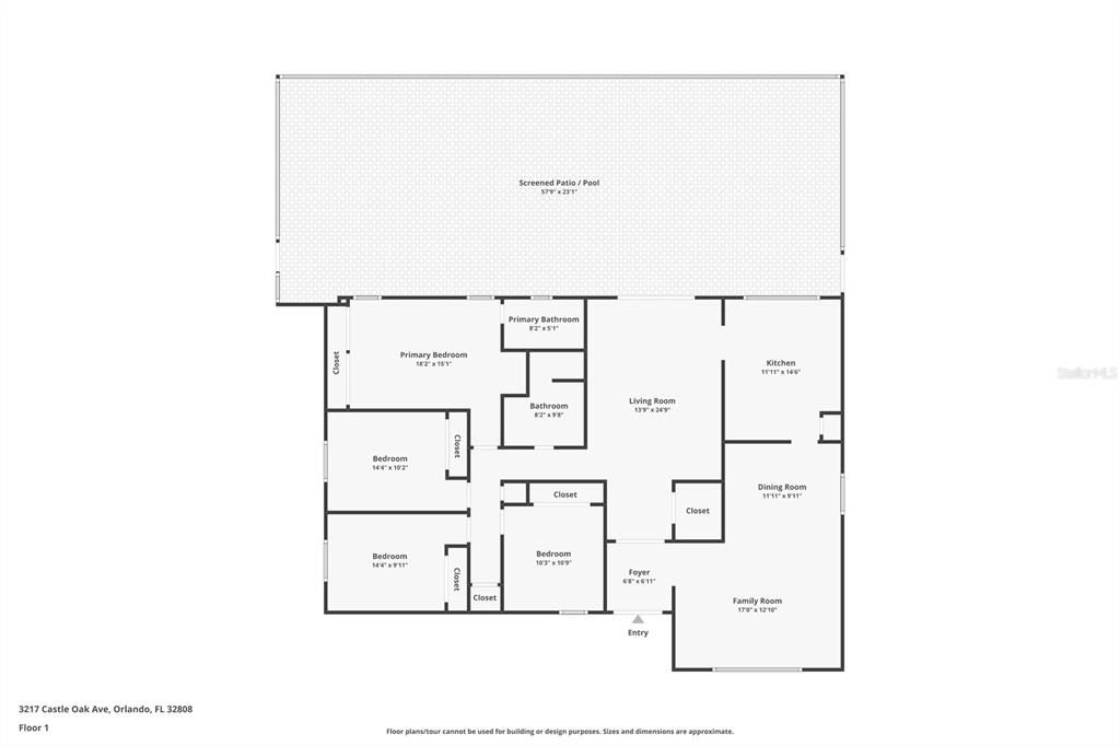 合同活跃: $365,000 (4 贝兹, 2 浴室, 1857 平方英尺)