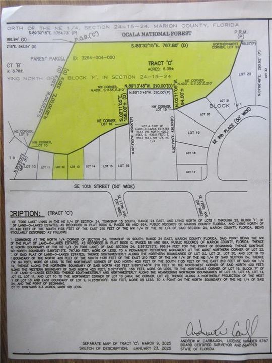 待售: $179,000 (6.95 acres)
