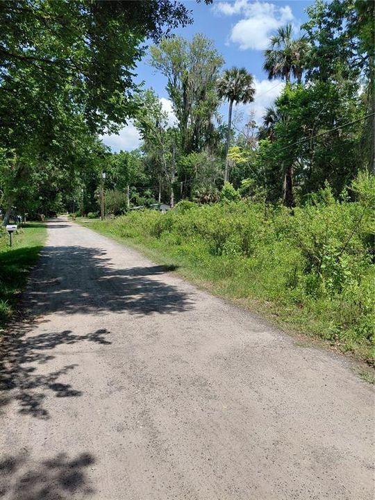 FRONTAGE VIEW FACING EAST- APPROX 200FT FRONTAGE