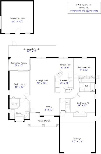 合同活跃: $329,000 (3 贝兹, 2 浴室, 1697 平方英尺)