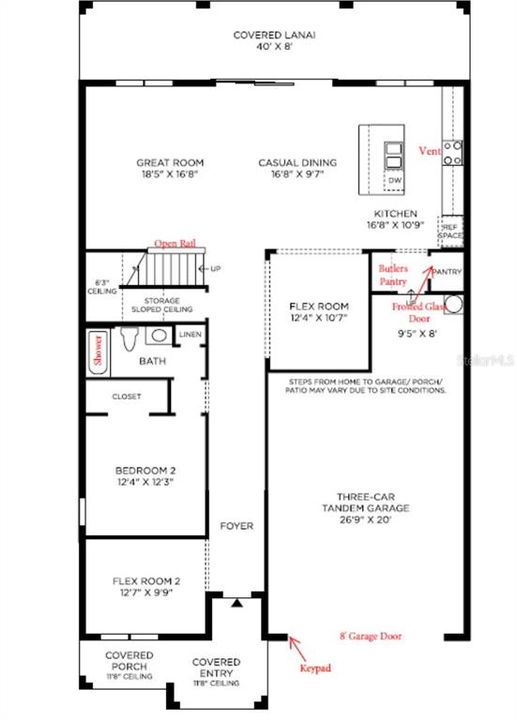 Activo con contrato: $619,000 (4 camas, 3 baños, 3123 Pies cuadrados)