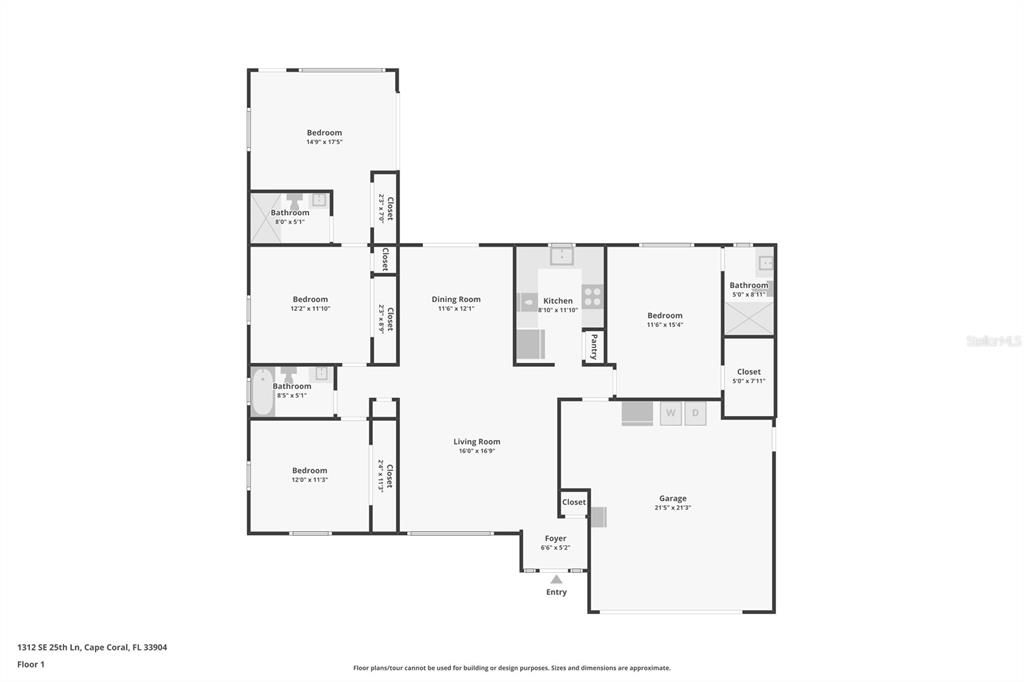 Active With Contract: $329,900 (4 beds, 3 baths, 1672 Square Feet)
