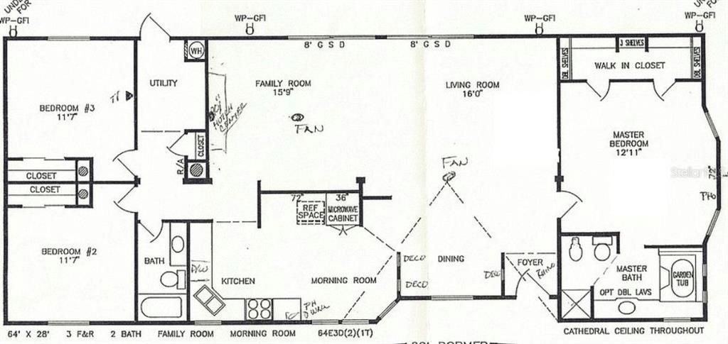 Activo con contrato: $215,000 (3 camas, 2 baños, 1698 Pies cuadrados)