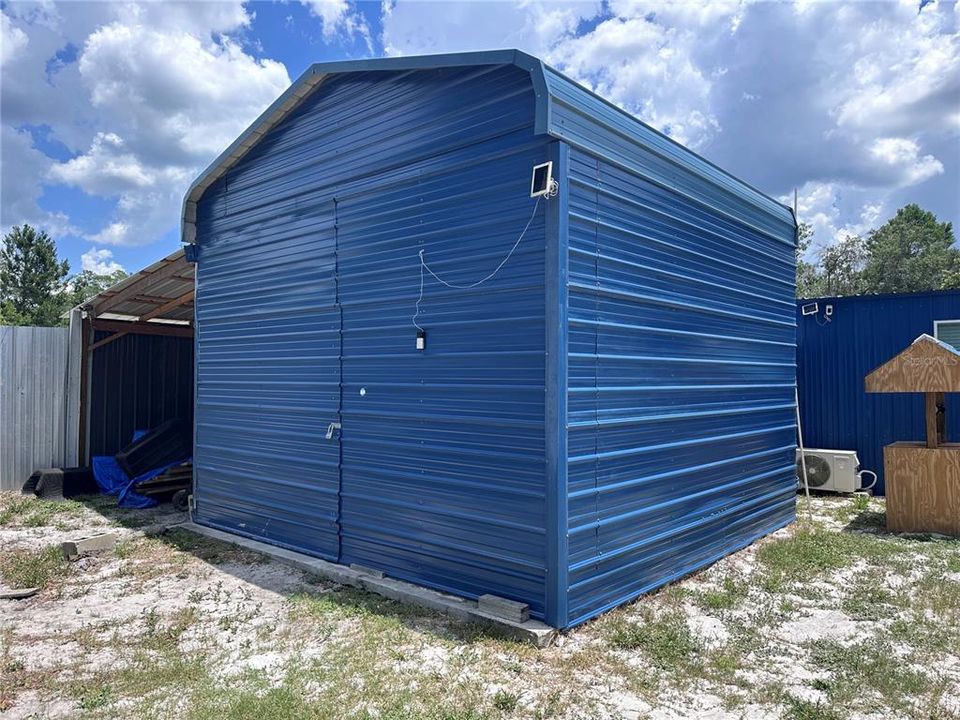 Another angle of the shed.