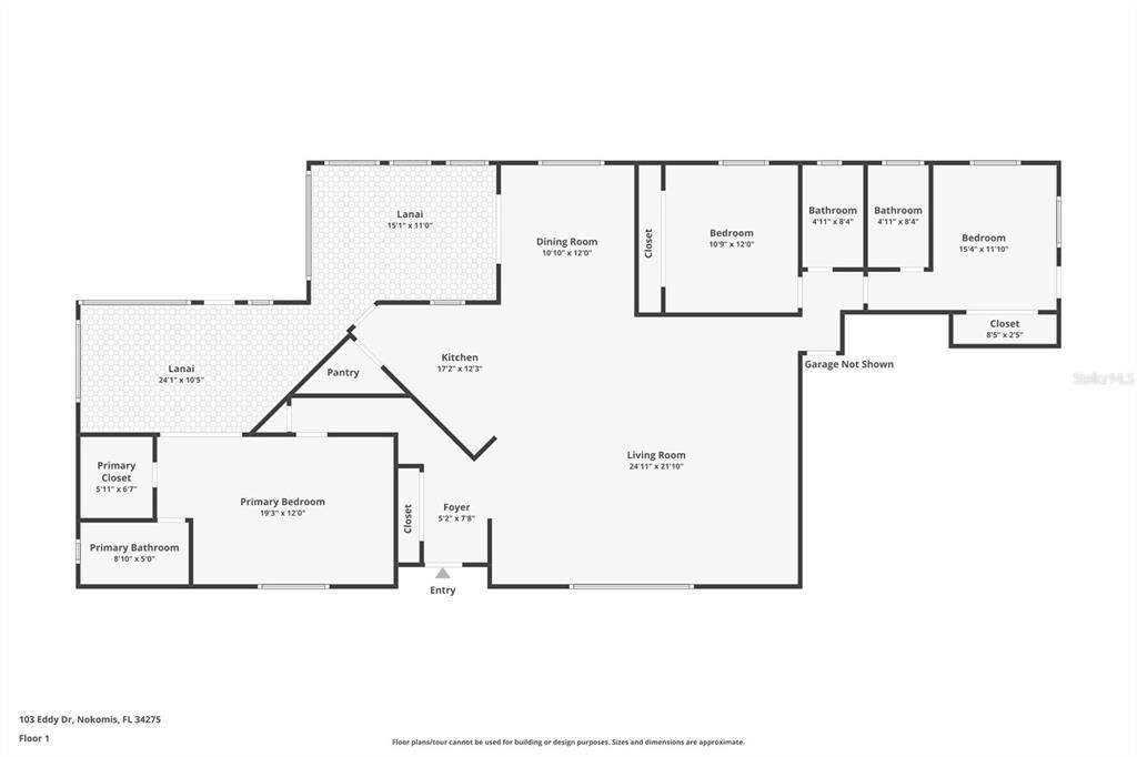 Activo con contrato: $387,500 (3 camas, 3 baños, 2187 Pies cuadrados)