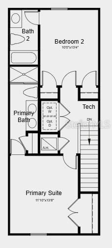 Active With Contract: $229,999 (2 beds, 2 baths, 1219 Square Feet)