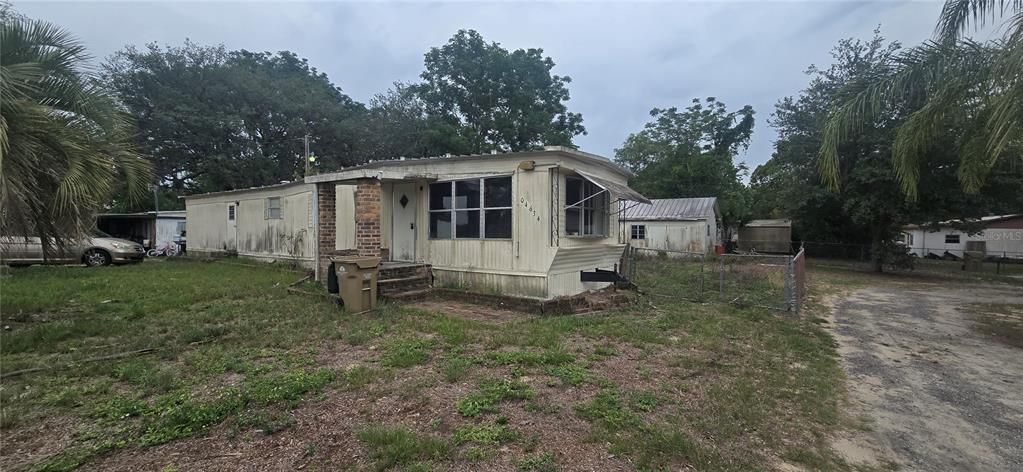 Front yard view of the home.