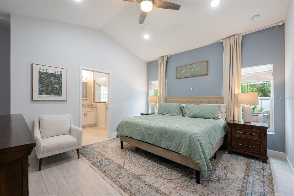 Unwind in the well-sized Primary suite which offers comfort, privacy and it's own private En Suite Bathroom.