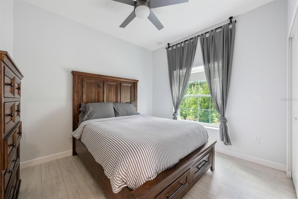 Perfectly sized, Bedroom 3 can easily serve as a guest bedroom or be transformed into an office or creative retreat.