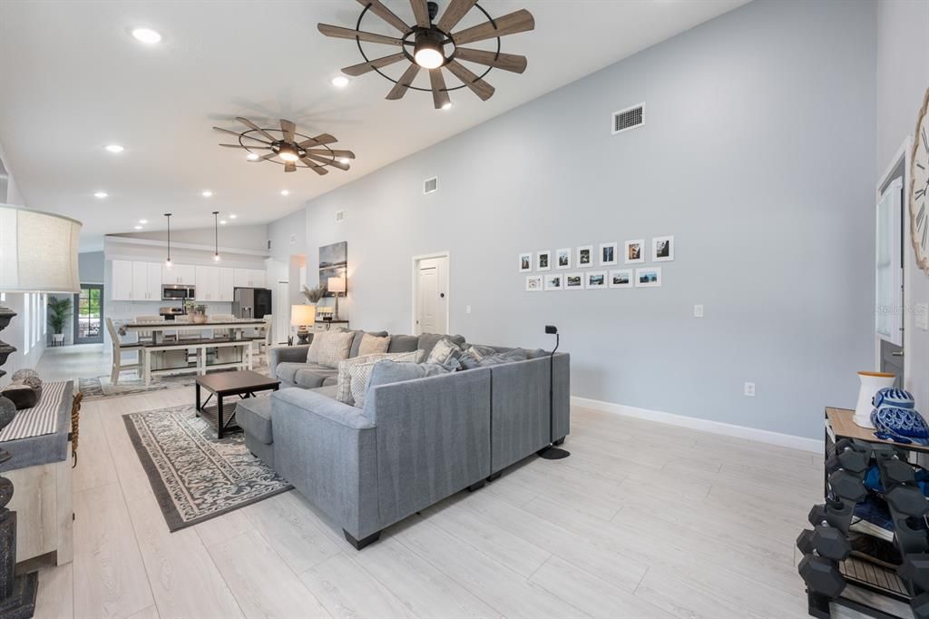 Inside, the OPEN LAYOUT is filled with thoughtful upgrades and modern fixtures.