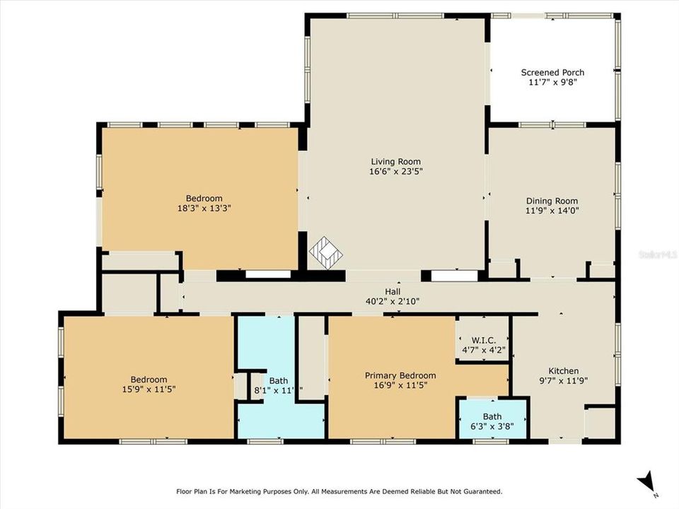 待售: $659,000 (3 贝兹, 1 浴室, 1808 平方英尺)